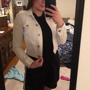 White Jean Jacket